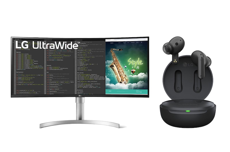 LG KANCELÁŘSKÝ SET  | Monitor 35WN75CN + Sluchátka TONE-FP5, HOMEOFFICE1