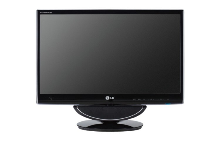 Čelní pohled na Širokoúhlý 22&#34; LG LED monitor série M80 M2280DF-PZ
