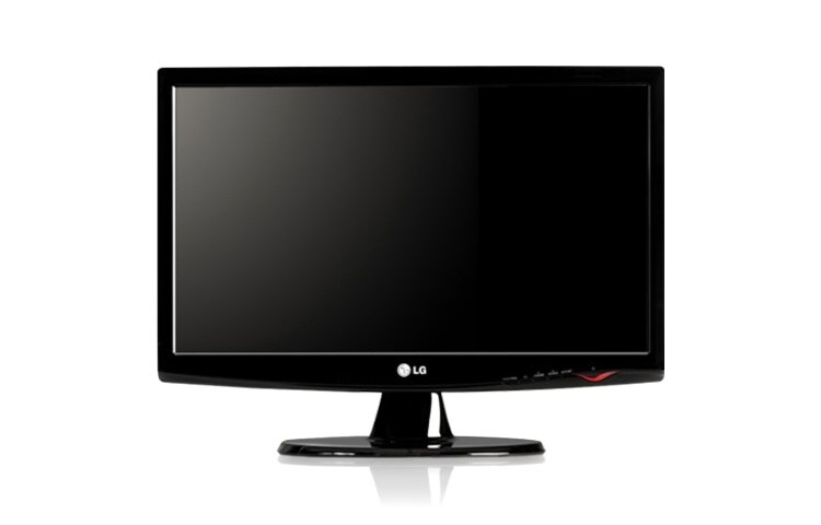 Čelní pohled na 19&#34; širokoúhlý standardní LG LCD monitor W1943SB-PF