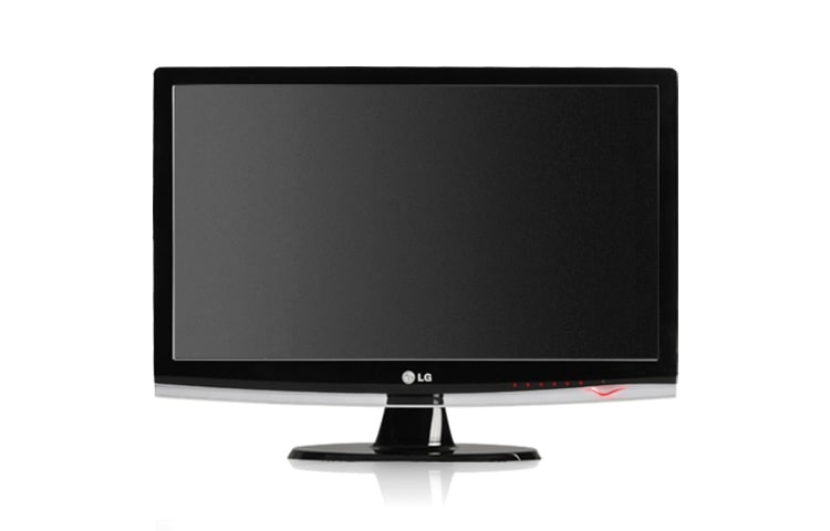 Čelní pohled na 20&#34; širokoúhlý standardní LCD monitor W2053TQ