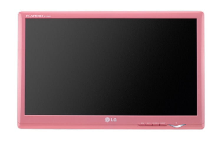 Čelní pohled na LG LCD monitory Color POP serie W30 s úhlopříčkou 22&#34; W2230S