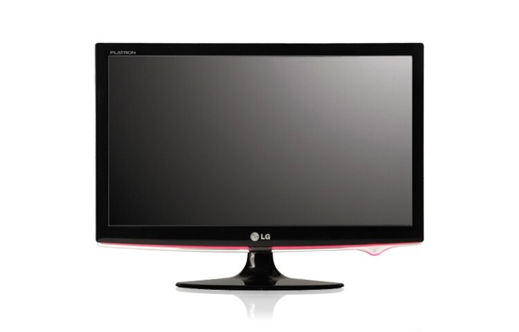 Čelní pohled na 22&#34; LG LCD s F-Engine chipsetem pro věrnou reprodukci barev a vylepšené obrazené vykreslení. W2261V-PF