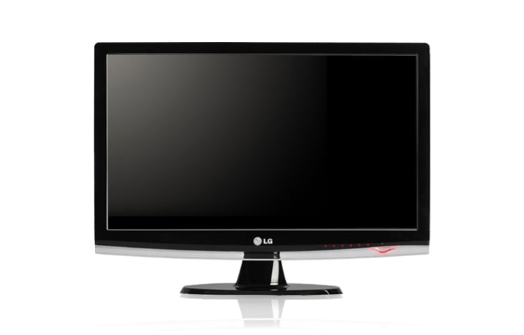 Čelní pohled na 24&#34; širokoúhlý standardní LCD monitor W2453TQ-PF