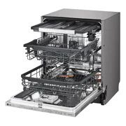 LG Myčka nádobí | Invertorový motor | Energetická třída (v rozsahu A až G) | Kapacita 14 sad nádobí | QuadWash™ | EasyRack+™ | LG ThinQ + WiFi | Aqua Lock, DB325TXS
