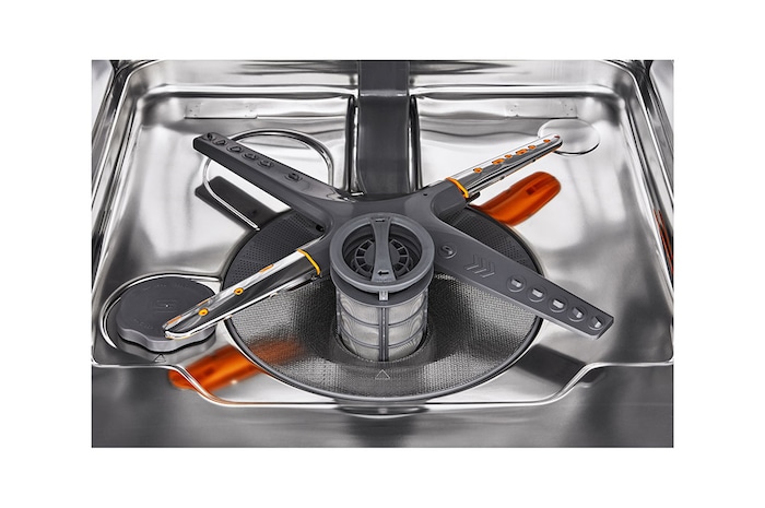 LG Vestavná parní myčka nádobí LG| A |14 sad nádobí QuadWash™| Noble Steel, DB365TXS