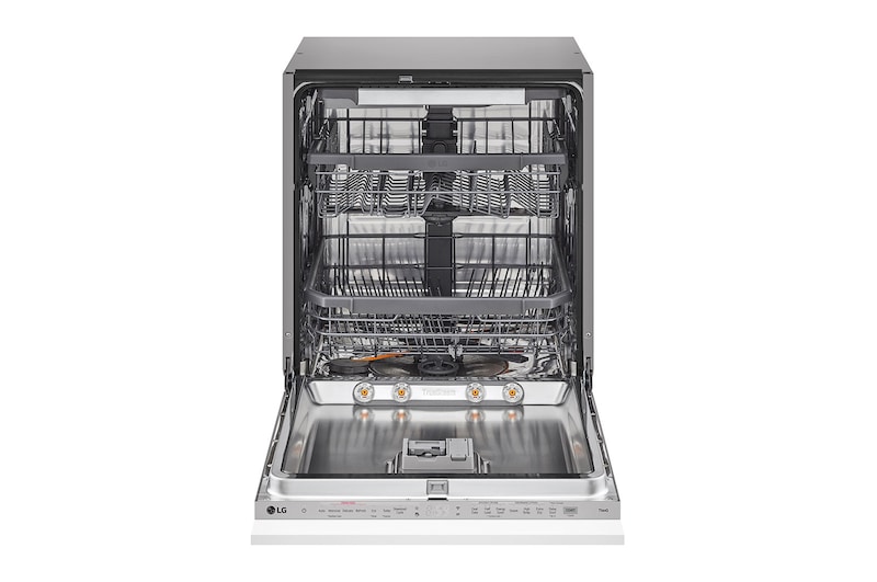 LG Vestavná parní myčka nádobí LG| A |14 sad nádobí QuadWash™| Noble Steel, DB365TXS