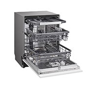 LG Vestavná parní myčka nádobí LG| A |14 sad nádobí QuadWash™| Noble Steel, DB365TXS
