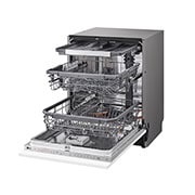 LG Vestavná parní myčka nádobí LG| A |14 sad nádobí QuadWash™| Noble Steel, DB365TXS