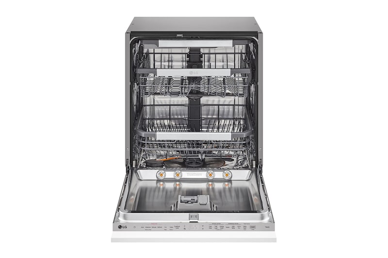 LG Vestavná parní myčka nádobí LG| B |14 sad nádobí QuadWash™| Noble Steel, DB475TXS