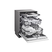 LG Vestavná parní myčka nádobí LG| B |14 sad nádobí QuadWash™| Noble Steel, DB475TXS