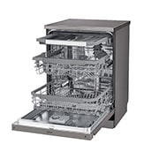 LG Myčka nádobí | Invertorový motor | Energetická třída A++ | Kapacita 14 sad nádobí | QuadWash™ | EasyRack+™ | ThinQ™ + WiFi | Aqua Lock, DF215FP