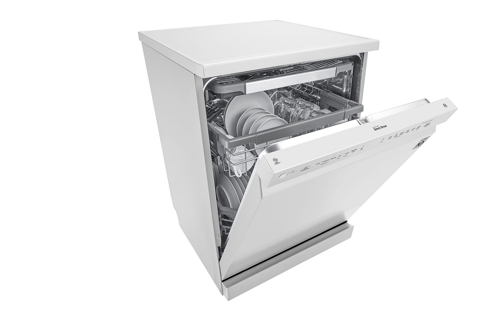 LG Myčka nádobí | Invertorový motor | Energetická třída A++ | Kapacita 14 sad nádobí | QuadWash™ | EasyRack+™ | ThinQ™ + WiFi | Aqua Lock, DF215FW