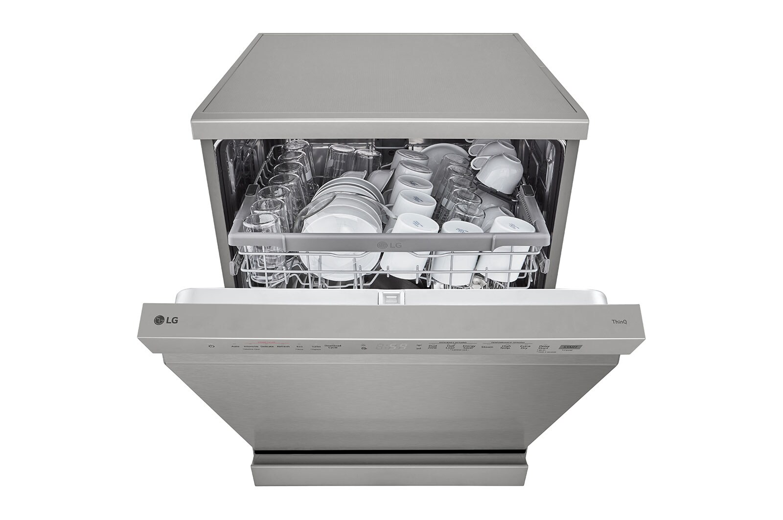 LG Volně stojící parní myčka nádobí LG| D | Inverter Direct Drive™ motor | True Steam™, DF242FPS