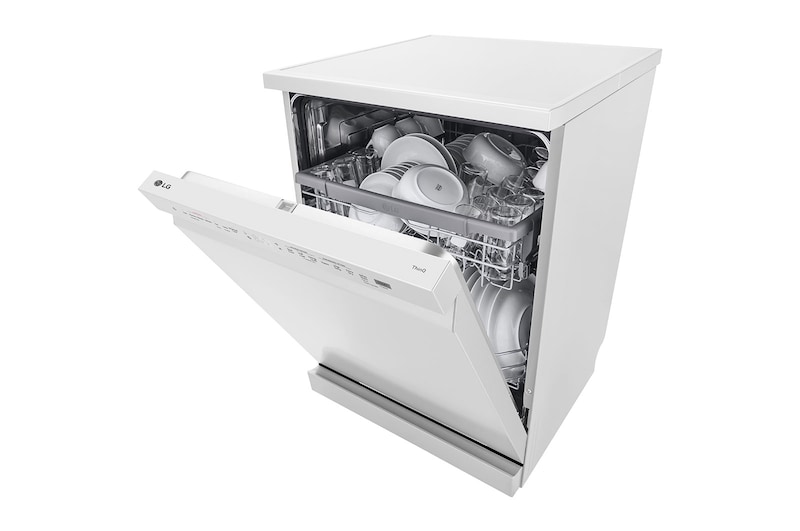 LG Volně stojící parní myčka nádobí LG| D | Inverter Direct Drive™ motor | True Steam™, DF242FWS
