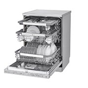 LG Parní myčka nádobí | Invertorový motor | Energetická třída A+++ | Kapacita 14 sad nádobí | TrueSteam™ | QuadWash™ | EasyRack+™ | ThinQ™ + WiFi | Aqua Lock, DF415HSS