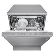 LG Parní myčka nádobí | Invertorový motor | Energetická třída A+++ | Kapacita 14 sad nádobí | TrueSteam™ | QuadWash™ | EasyRack+™ | ThinQ™ + WiFi | Aqua Lock, DF415HSS