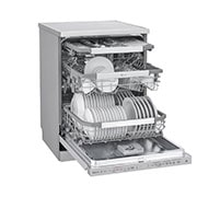 LG Parní myčka nádobí | Invertorový motor | Energetická třída A+++ | Kapacita 14 sad nádobí | TrueSteam™ | QuadWash™ | EasyRack+™ | ThinQ™ + WiFi | Aqua Lock, DF415HSS