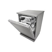 LG Volně stojící parní myčka nádobí LG| C | 14 sad nádobí QuadWash™ | Platinová stříbrná, DF455HPS