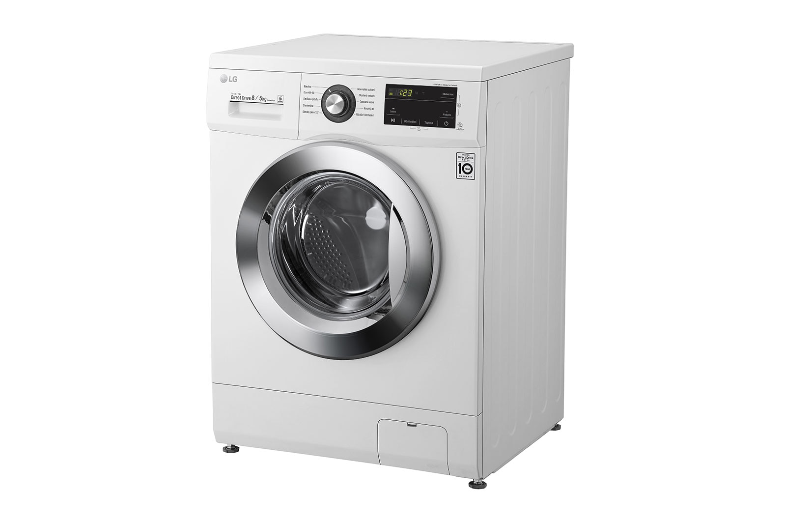 LG 8 kg pračka / 5 kg sušička, E / D, Direct Drive™ motor, 6 motion DD, Fuzzy logic, Smart Diagnosis™, F48J3TM5W