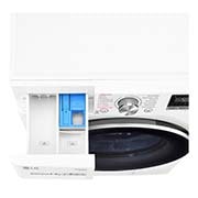 LG 9 kg parní pračka / 5 kg sušička, A (v rozsahu A až G), Direct Drive™ motor, AI DD™ - optimální volba pracích pohybů, TurboWash™, parní péče Steam+™, ThinQ™ + WiFi, F4DV709H0
