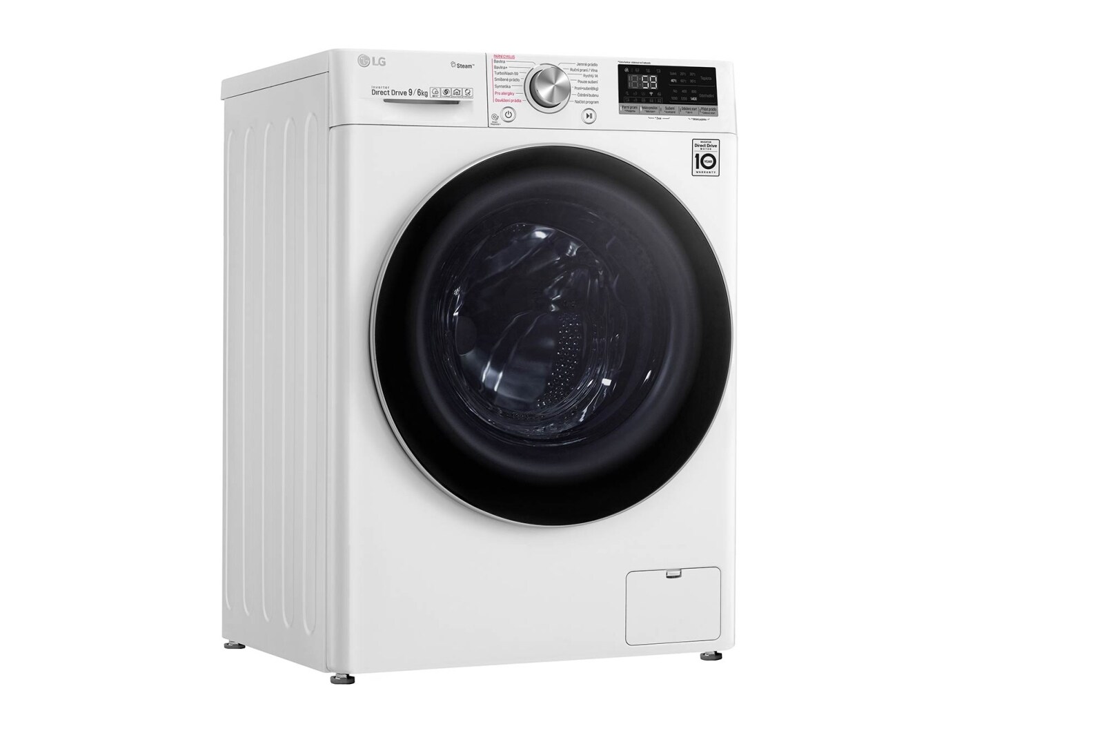 LG 9 kg parní pračka / 5 kg sušička, A (v rozsahu A až G), Direct Drive™ motor, AI DD™ - optimální volba pracích pohybů, TurboWash™, parní péče Steam+™, ThinQ™ + WiFi, F4DV709H0