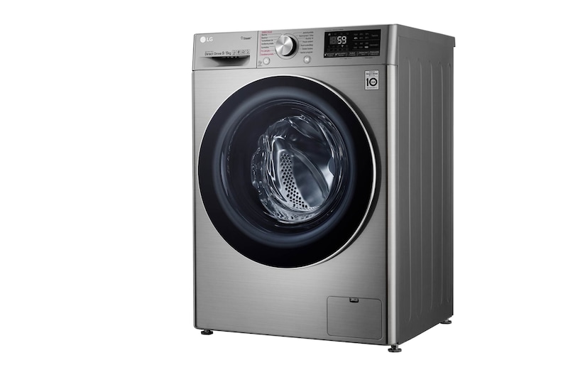 LG 9 kg parní pračka / 6 kg sušička, A (v rozsahu A až G), Direct Drive™ motor, AI DD™ - optimální volba pracích pohybů, TurboWash™, parní péče Steam+™, ThinQ™ + WiFi, F4DV709H2T