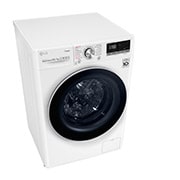 LG 10,5 kg parní pračka / 7 kg sušička, A (v rozsahu A až G), Direct Drive™ motor, AI DD™ - optimální volba pracích pohybů, TurboWash™, parní péče Steam+™, ThinQ™ + WiFi, F4DV710H1