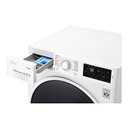 LG 9 kg pračka / 5 kg sušička, 1400 ot./min, A (v rozsahu A až G), 6 Motion DD, Direct Drive™, Steam™ - parní praní, ThinQ™, Přidat prádlo, 14 programů, 5 možností sušení, F94J6VG0W