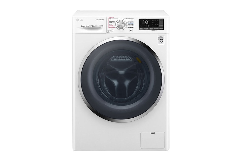 LG 9 kg pračka / 5 kg sušička, 1400 ot./min, A (v rozsahu A až G), 6 Motion DD, Direct Drive™, TrueSteam™ - parní praní, ThinQ™, Přidat prádlo, 14 programů, 8 možností sušení, F94J8VH2WD