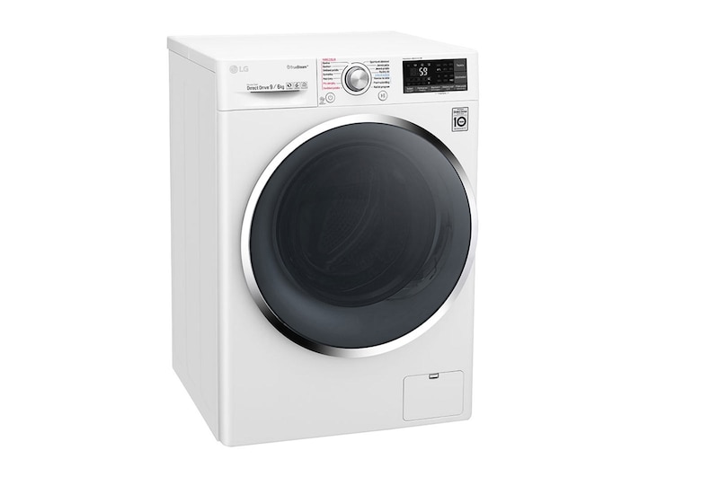 LG 9 kg pračka / 5 kg sušička, 1400 ot./min, A (v rozsahu A až G), 6 Motion DD, Direct Drive™, TrueSteam™ - parní praní, ThinQ™, Přidat prádlo, 14 programů, 8 možností sušení, F94J8VH2WD