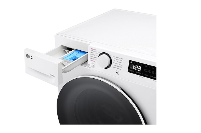 LG Parní pračka / sušička LG | 10 / 6 kg | 1400 ot./min | Direct Drive™ | Bílá, FCR5A06WW