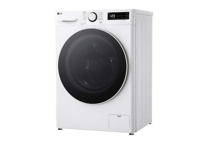 LG Slim parní pračka / sušička LG | 8 / 5 kg | 1200 ot./min | Direct Drive™ |Bílá, FCR5A85WW