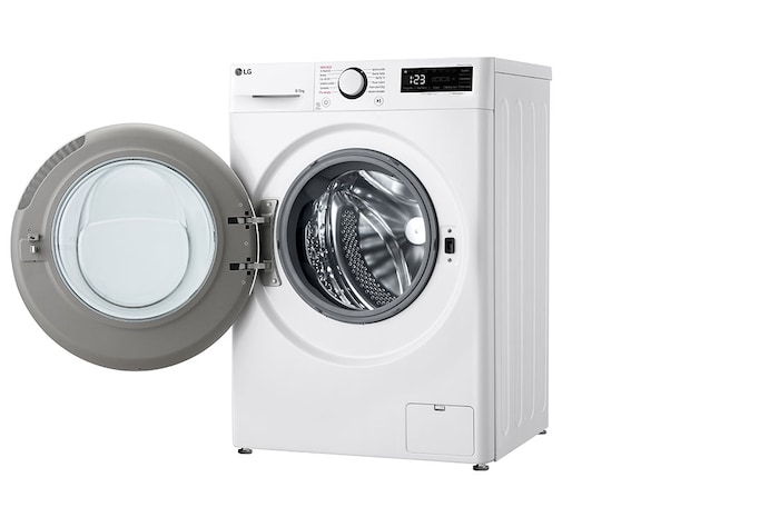 LG Slim parní pračka / sušička LG | 8 / 5 kg | 1200 ot./min | Direct Drive™ |Bílá, FCR5A85WW