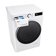 LG Slim parní pračka / sušička LG | 8 / 5 kg | 1200 ot./min | Direct Drive™ |Bílá, FCR5A85WW
