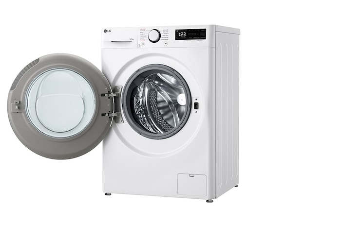 LG Slim parní pračka / sušička LG | 9 / 5 kg | 1200 ot./min | Direct Drive™ |Bílá, FCR5A95WW