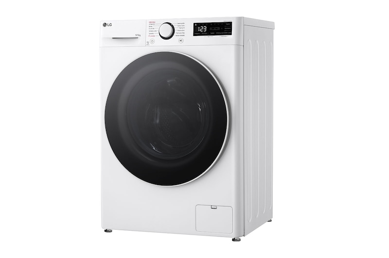 LG Slim parní pračka / sušička LG | 9 / 5 kg | 1200 ot./min | Direct Drive™ |Bílá, FCR5A95WW