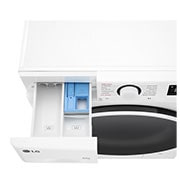 LG Slim parní pračka / sušička LG | 9 / 5 kg | 1200 ot./min | Direct Drive™ |Bílá, FCR5A95WW