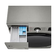 LG Parní pračka / sušička LG | 10 / 6 kg |  1400 ot./min | Direct Drive™ | AI DD™ | Stříbrná, FCR7A06PG