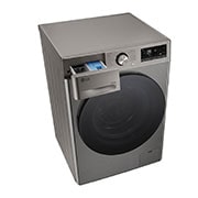 LG Parní pračka / sušička LG | 10 / 6 kg |  1400 ot./min | Direct Drive™ | AI DD™ | Stříbrná, FCR7A06PG