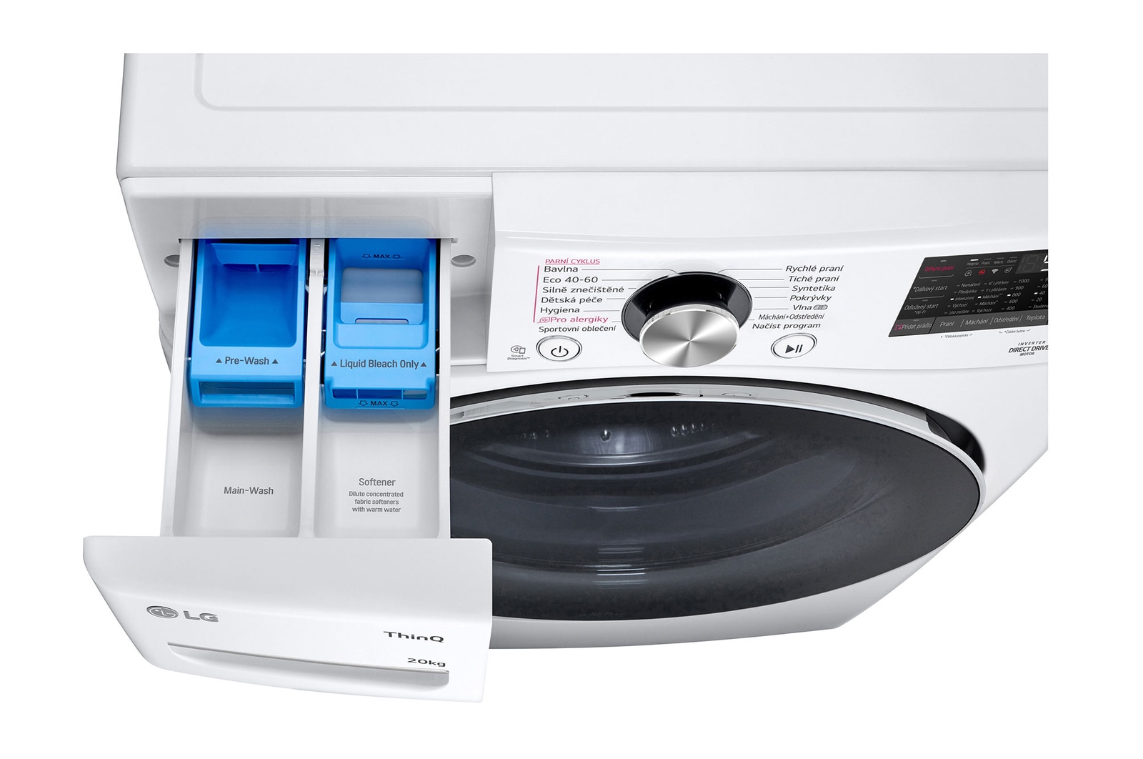 Levý horní perspektivní pohled