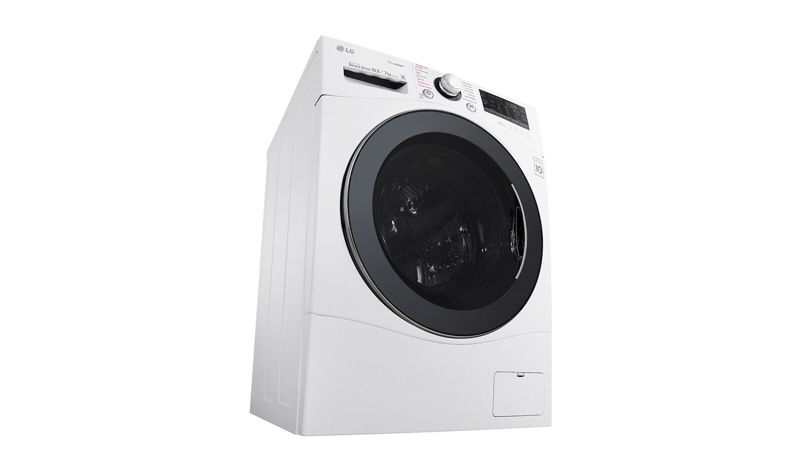 LG 10,5 kg pračka / 7 kg sušička , 1400 ot./min, Combo, 6 Motion DD, 14 programů, 15 přídavných možností, 8 možností sušení, F104A8JDH2N