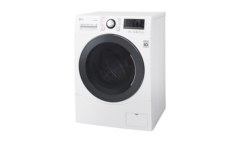LG 10,5 kg pračka / 7 kg sušička , 1400 ot./min, Combo, 6 Motion DD, 14 programů, 15 přídavných možností, 8 možností sušení, F104A8JDH2N
