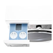 LG 10,5 kg parní pračka / 7 kg sušička, Direct Drive™ motor, AI DD™ - optimální volba pracích pohybů, parní péče Steam™, TurboWash™360°, LG ThinQ + Wifi, F104DV9RD2E