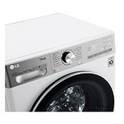 LG 10,5 kg parní pračka / 7 kg sušička, Direct Drive™ motor, AI DD™ - optimální volba pracích pohybů, parní péče Steam™, TurboWash™360°, LG ThinQ + Wifi, F104DV9RD2E