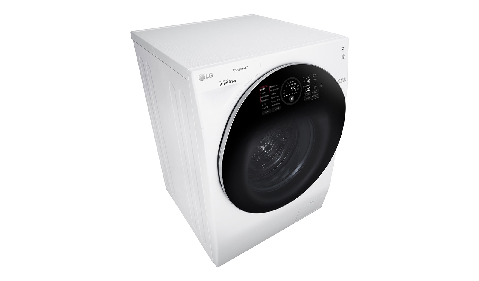 LG 10,5 kg pračka / 7 kg sušička / 2 kg mini pračka, TWINWash™, 1400 ot./min, A (v rozsahu A až G),  6 Motion DD, Direct Drive™, TrueSteam™, EcoHybrid™, ThinQ™ + WiFi připojení, Přidat prádlo, 12 programů, 8 možností sušení, F104G1JCH2N
