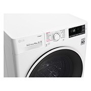 LG 10 kg parní pračka, 1400 ot./min, A+++ (v rozsahu A+++ až D), 6 Motion DD, Direct Drive™, Steam™ - parní praní, ThinQ™, Přidat prádlo, 14 programů, F104J6JY0W