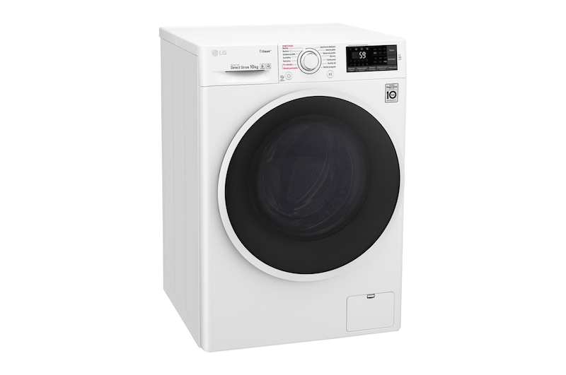 LG 10 kg parní pračka, 1400 ot./min, A+++ (v rozsahu A+++ až D), 6 Motion DD, Direct Drive™, Steam™ - parní praní, ThinQ™, Přidat prádlo, 14 programů, F104J6JY0W