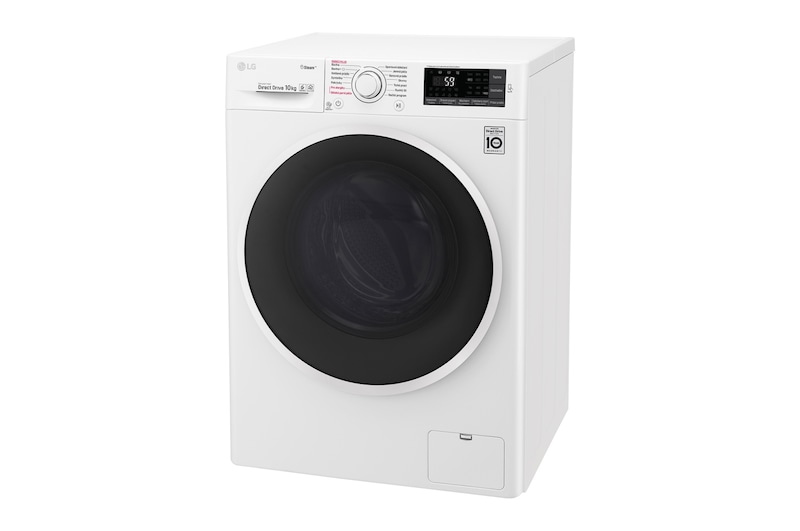 LG 10 kg parní pračka, 1400 ot./min, A+++ (v rozsahu A+++ až D), 6 Motion DD, Direct Drive™, Steam™ - parní praní, ThinQ™, Přidat prádlo, 14 programů, F104J6JY0W