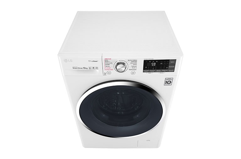 LG 10 kg pračka, 1400 ot./min, 6 Motion DD, TrueSteam™ - parní praní, 14 programů, F104J8JS2W