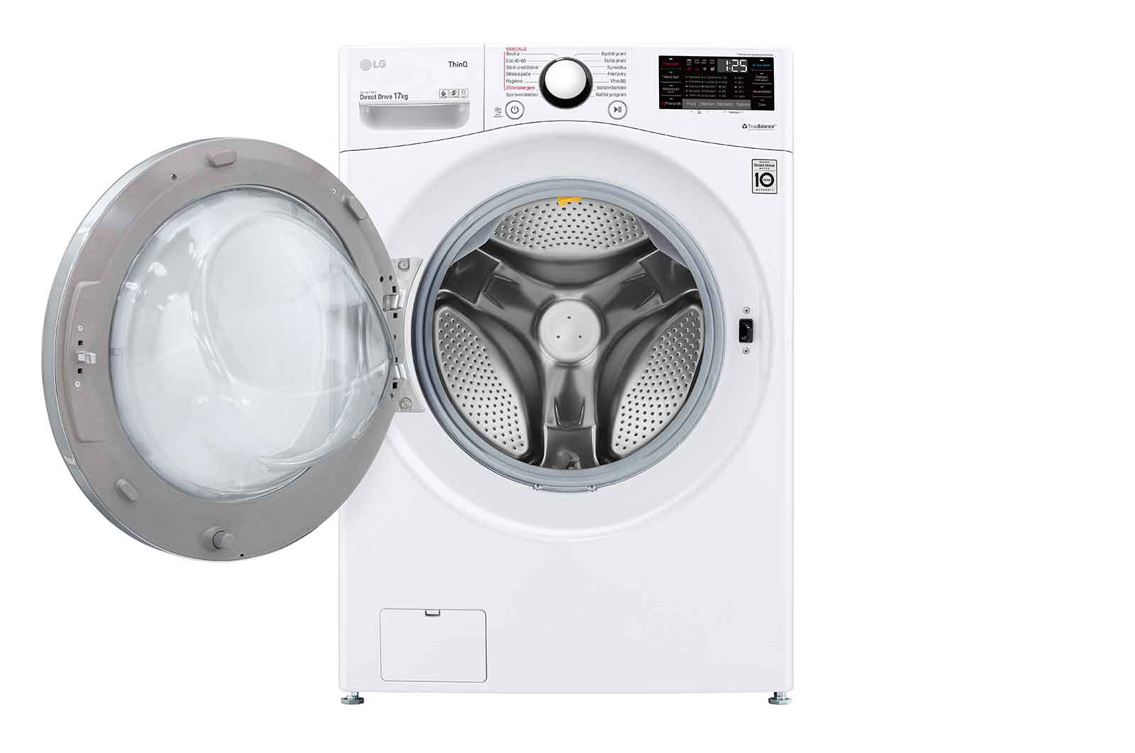 LG 17 kg pračka LG  | E | 1100 ot./min | TurboWash™ | ThinQ™, F171P1CY2W